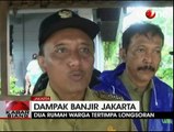 Tebing 15 Meter Longsor, Dua Rumah Warga Rusak