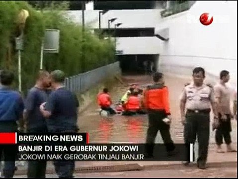 Banjir Jakarta di Era Gubernur Joko Widodo