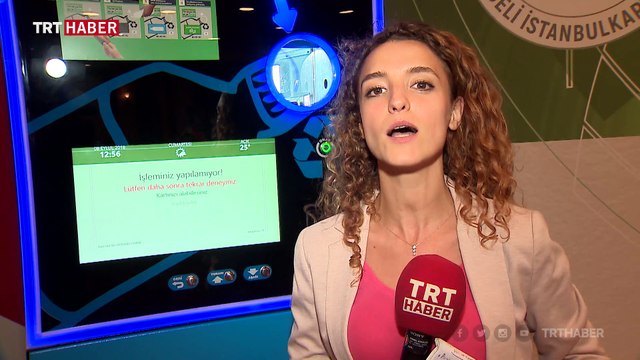 İstanbul Büyükşehir Belediyesi 'Akıllı Geri Dönüşüm Konteyneri'ni tanıttı