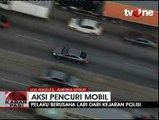 Aksi Kejar-kejaran Polisi dan Pencuri Mobil di LA