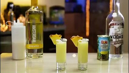Cool Colada Shooters - Tips Bartender