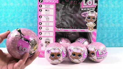 Glam Glitter LOL Surprise Doll Opening Series 2 Toy Review _ PSToyReviews