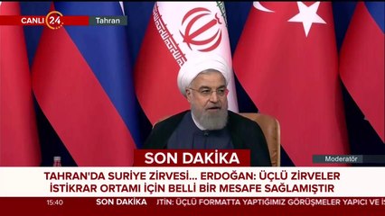 Tahran'da Suriye zirvesi