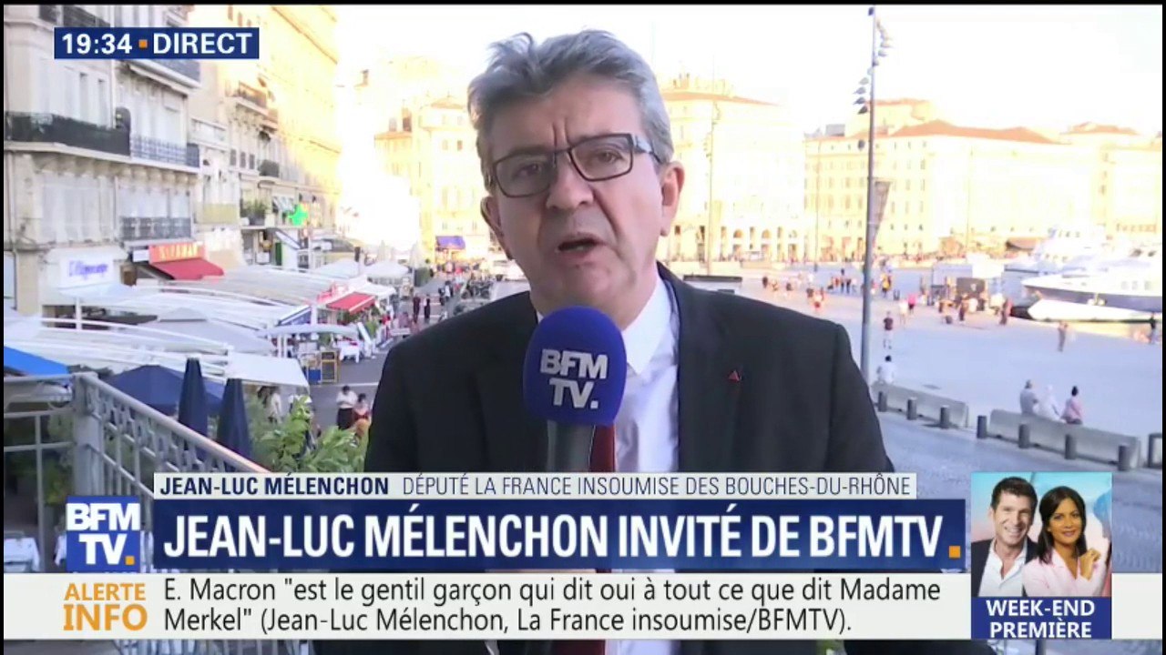 J-L Mélenchon à propos de l'immigration: "Il ne faut pas avoir peur, il faut une attitude raisonnée"
