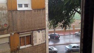 Lluvia veraniega en Alcalá de Henares, 7/9/18