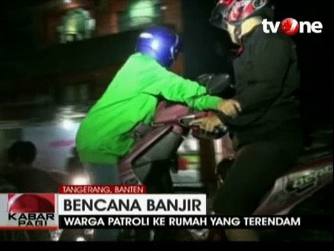 Banjir di Tangerang Meluas, Warga Belum Dapat Bantuan