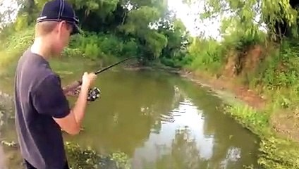 Gar Fishing on the Brazos