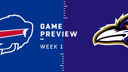Bills vs. Ravens | Week 1 Preview