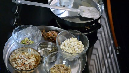 khajur dry fruit barfi recipe in hindi - खजूर ड्राईफ्रूट बर्फी