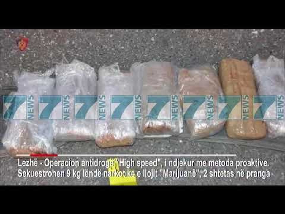 KAPEN 9 KILOGRAM KANABIS SATIVA NE LEZHE - News, Lajme - Kanali 7