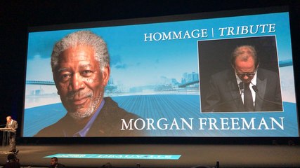 Vincent Lindon rend hommage à Morgan Freeman