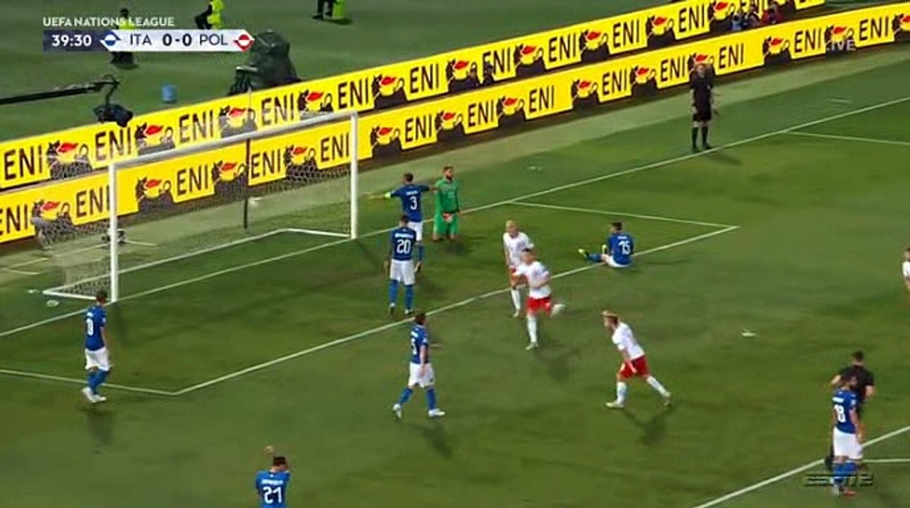 Piotr Zielinski Goal HD -  Italy	0-1	Poland 07....