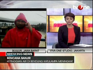 Ketinggian di Bendungan Katulampa Meningkat