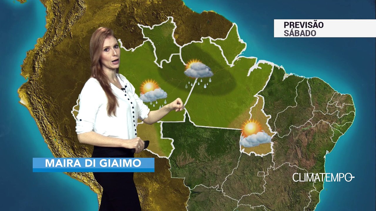 Previsão Norte –  Tempo instável em Manaus