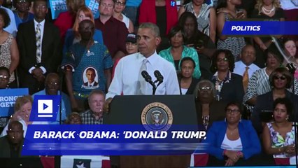 Barack Obama: 'Donald Trump, He Is a Symptom, Not the Cause'