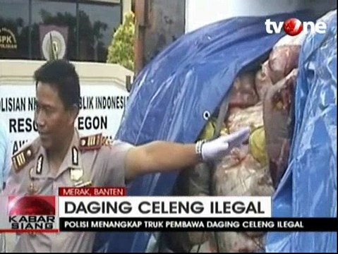 Polisi Gagalkan Penyelundupan 4 Ton Daging Celeng