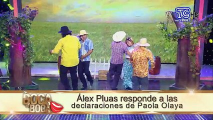 Álex Pluas responde a las declaraciones de Paola Olaya