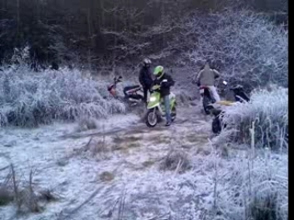 Ptite séance gliss en scoot