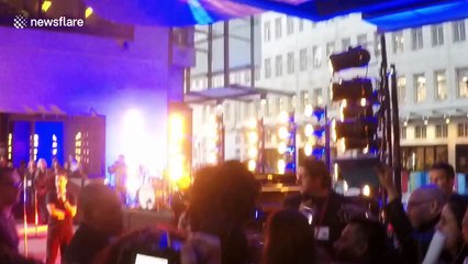 Fans erupt as Lenny Kravitz leaves The One Show