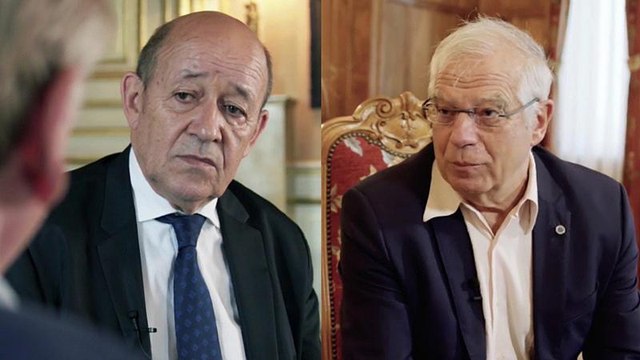 Le nuove sfide europee: Jean-Yves Le Drian e Josep Borrel a confronto su euronews