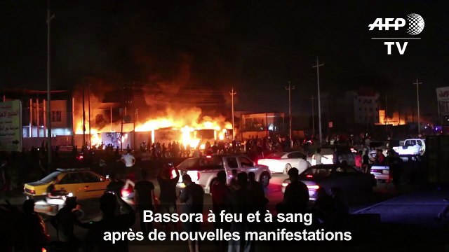 Irak: Bassora à feu et à sang après de nouvelles manifestations