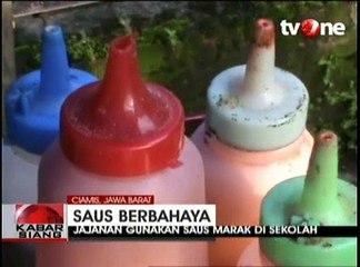 Jajanan Gunakan Saus Berbahaya Marak di Sekolah