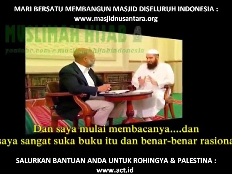 MUALAF AMERIKA.. MASUK ISLAM KARENA KEBENARAN SUNNAH RASUL.. : "ISLAM SANGAT RASIONAL."