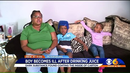 Mom Horrified to Find Mysterious, Dark Substance at Bottom of Son`s Juicebox