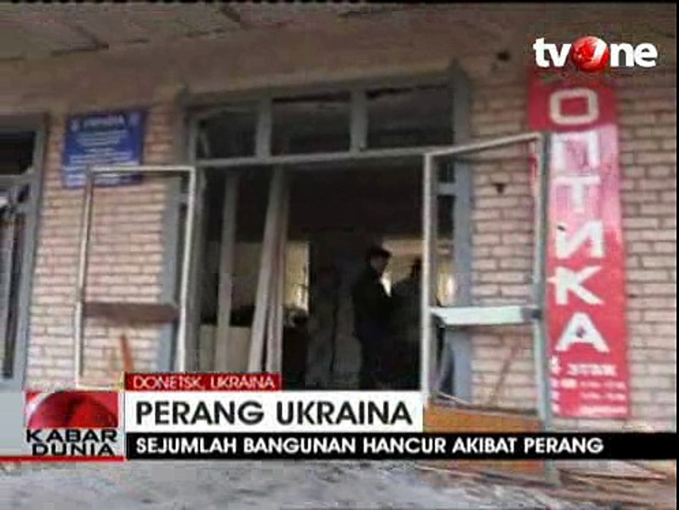 Saksi Bisu Pertempuran Sengit di Ukraina