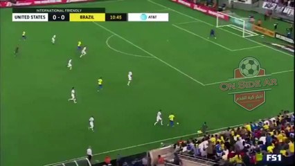 Goal Firmino - Brazil 1-0 USA - Match Friendly 08/09/2018