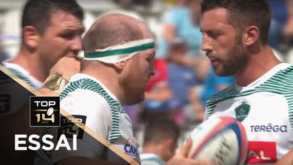 TOP 14 - Essai Lourens ADRIAANSE (SP) - Grenoble - Pau - J3 - Saison 2018/2019