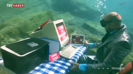 Günlük hayatı mavi suların derinliklerine taşıdılar