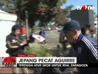 Jepang Pecat Aguirre karena Diduga Terlibat Pengaturan Skor
