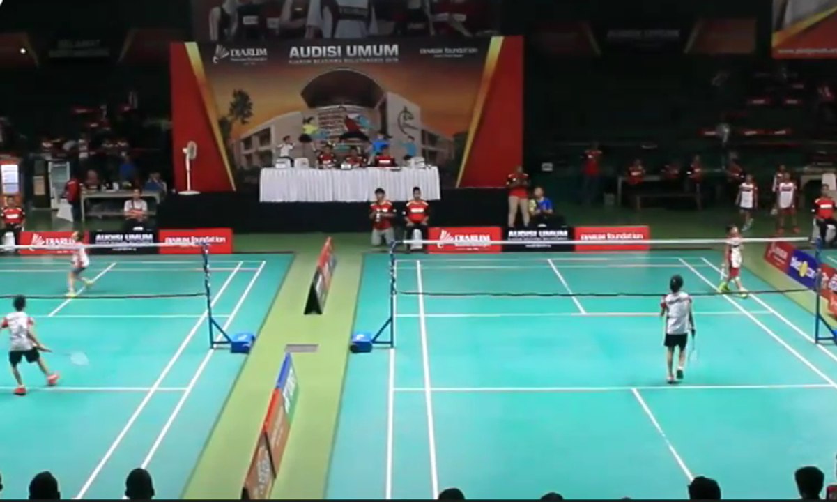 221 Peserta Ikut Final Audisi Beasiswa Bulutangkis
