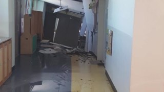 붕괴 사고 상도유치원, 처참한 전쟁터 같은 내부 사진 / YTN