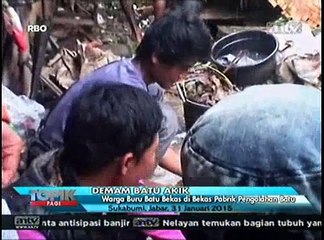Demam Batu Akik, Warga Sukabumi Buru Batu Bekas