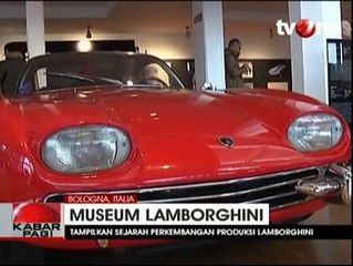 Mengunjungi Museum Lamborghini di Bologna