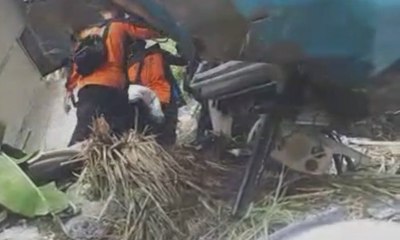 Ada Kecelakaan di Cikidang, Kendaraan Roda 4 Dilarang Lewat