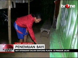 Bayi di Dalam Plastik Hebohkan Warga Ciamis