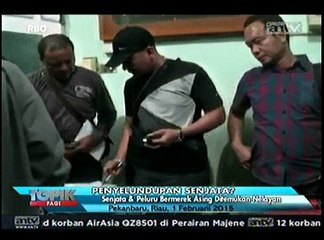 Senjata dan Peluru Bermerek Asing Ditemukan Nelayan