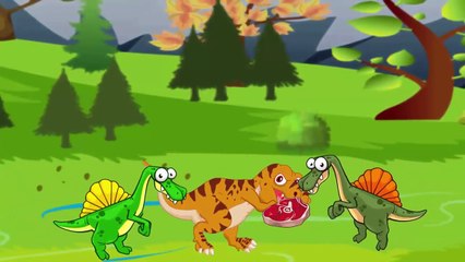 Cartoons for Childrens   Funny Dinosaurs Cartoons for kids! Super hero Dinosaurs.
