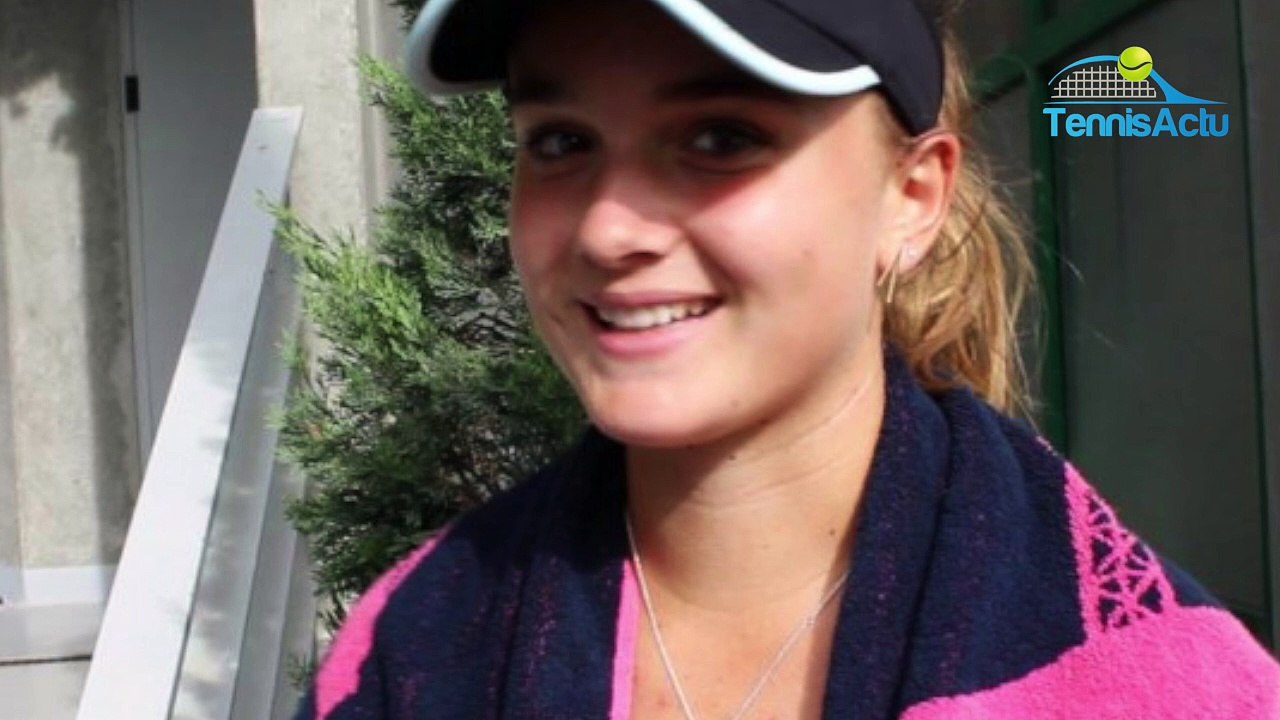 US Open 2018 (Juniors) - Clara Burel : "Aller e...
