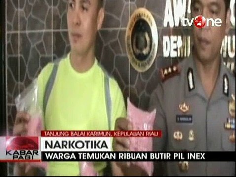 Polisi Amankan Ribuan Butir Ekstasi