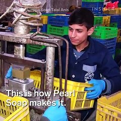 This Syrian soap-making method is incredibly satisfying