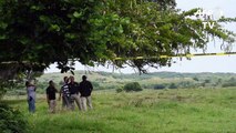 Mexican authorities work on mass grave site