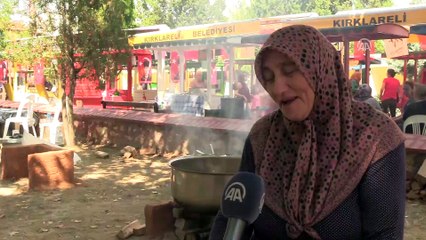 Köylü kadınlar yöresel lezzetleri tanıttı - KIRKLARELİ