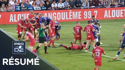 PRO D2 - Résumé Angoulême-Aurillac: 23-13 - J4 - Saison 2018/2019