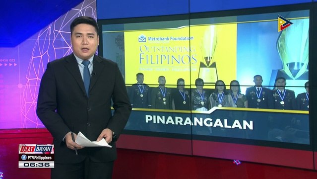 Ilang natatanging indibidwal, pinarangalan