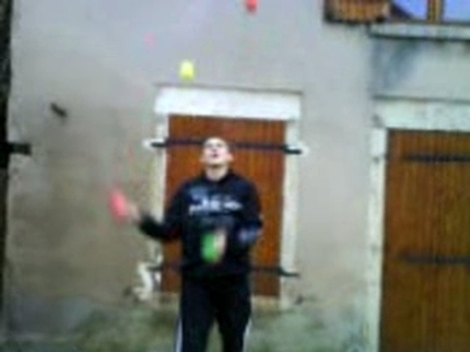Jonglage 4 balles