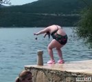 Balıklama suya atlama tekniği